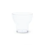 N-12 Small Desserts Cup/ Plastic Transparent Cup For Ice Cream Cup, Cold Food, Party Supplies, Treat Cups, Frozen Yogurt ( Set Of 30 )