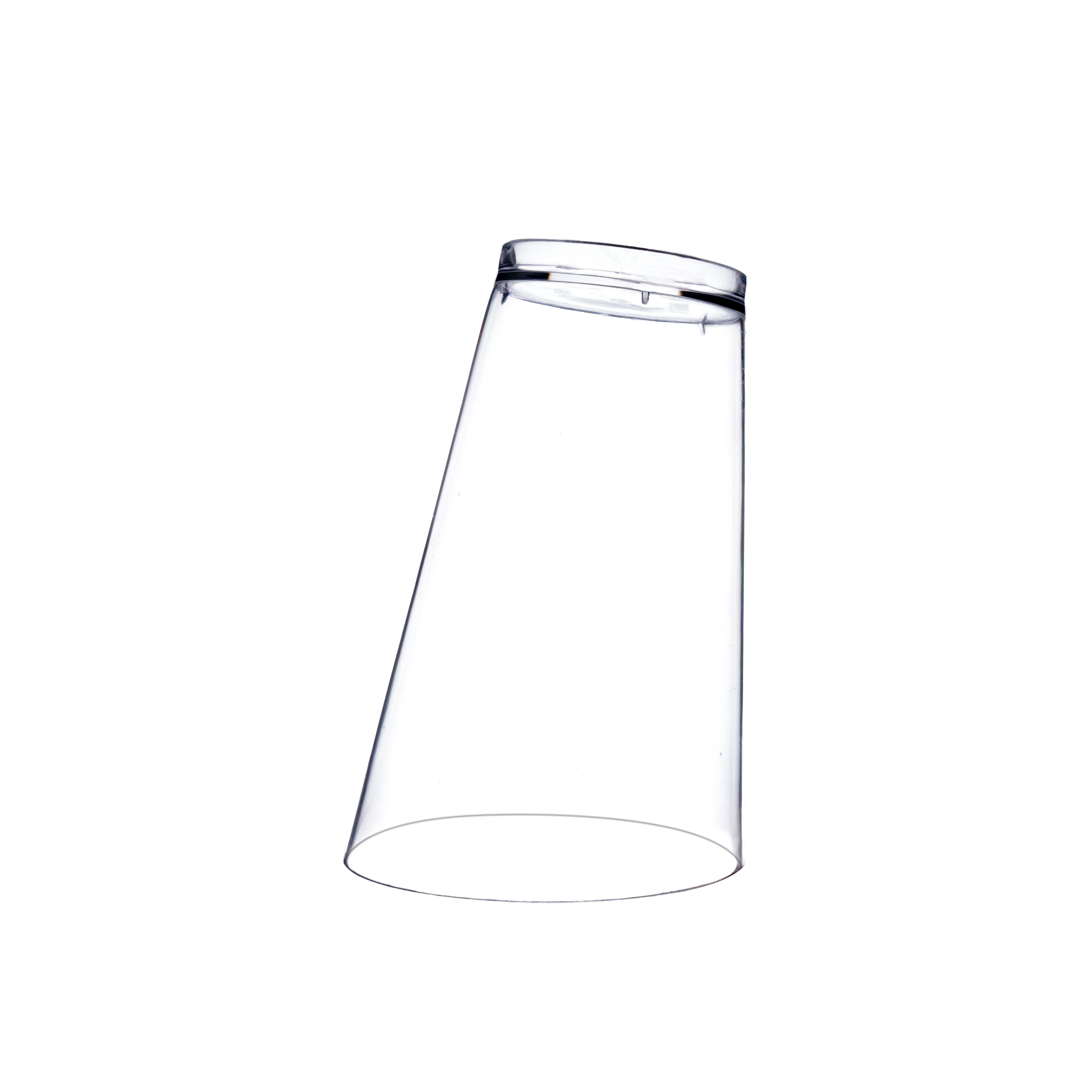 N-28 Small Glass/Transparent Plastic Glass/Tumblers For Use, Parties, Holiday Homes, Picnics & More ( Set Of 75 ) - Image 2