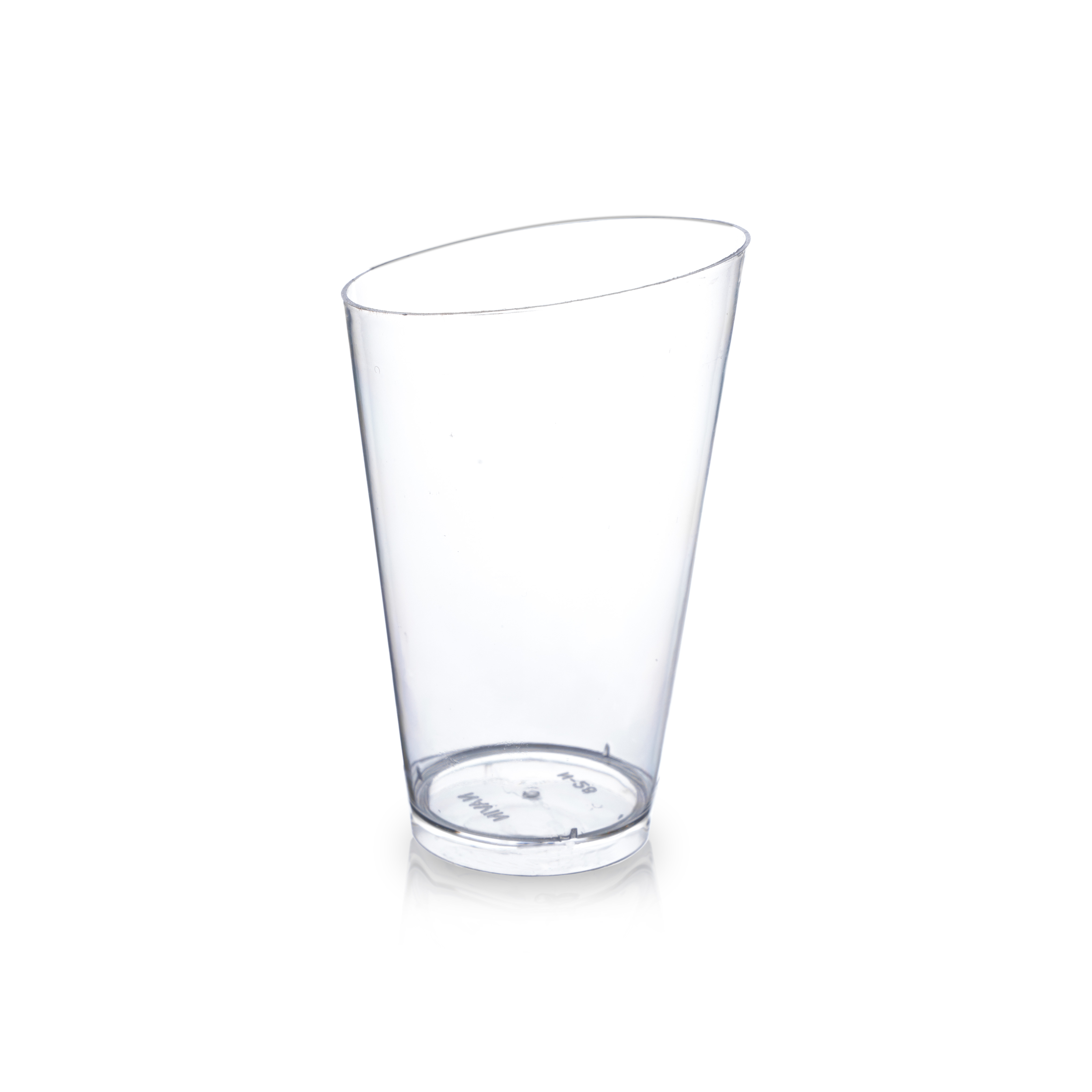 N-28 Small Glass/Transparent Plastic Glass/Tumblers For Use, Parties, Holiday Homes, Picnics & More ( Set Of 75 )