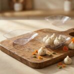 N-1 Plastic Dessert Bowl/Leaf Shape Bowl/Serving Bowl Set For Side Dish, Salad, Dip Sauce, Nuts, Candy, Fruits, Appetizer, Snacks, Ice Cream & Dessert ( Pack Of 50 ) - Image 2