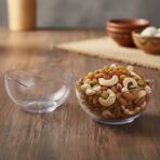 N-10 Small Plastic Bowls/Plastic Cup/Transparent Bowl for Fruit, Nuts, Salad, Dessert & Dry Fruits ( Pack Of 50 ) - Image 2