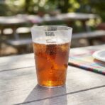 N-18 Plastic Frosted Glass/Transparent Glass/Dessert Glassware For Dining Table, Home, Kitchen, Party & Restaurant ( Set Of 25 ) - Image 2