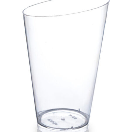transparent plastic glass
