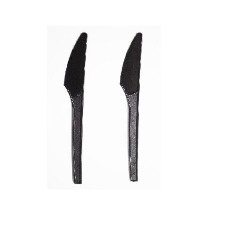 N-36 Plastic Knife/Reusable Knife/Plastic Cutlery For Kitchen Use, Home Use, Cake Cutting ( Set Of 100 )