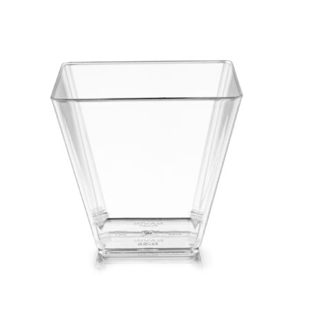 plastic dessert cups and small plastic containers