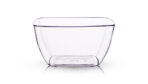 transparent plastic bowl