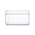 N-51 Square Plastic Container/Plastic Storage Boxes with Lids for Gifts, Weddings, Party Favors, Treats, Events