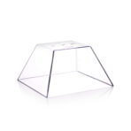 N-41 Square Cups/Plastic Cup/Clear Serving Bowls For Mousse Pudding Ice Cream Food Dessert Party ( Set Of 25 ) - Image 2