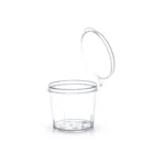 25ML Plastic Storage Containers / Polypropylene Container / Food Containers With Lid For Kitchen Storage Container ( Set Of 100 ) - Image 2