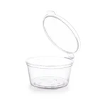 50ML PP Containers / Plastic Storage Boxes / Transparent Container For Food Packing & More ( Set Of 100 ) - Image 2