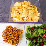 N-42 Square Bowl / Transparent Plastic Bowl / Serving Bowl For Party's Snack, Catering Serving, Salad ( Pack Of 100 ) - Image 4